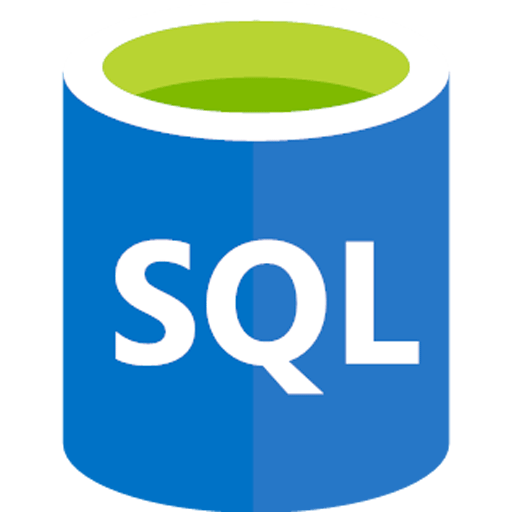 logo bleu et vert en forme cylindre SQL